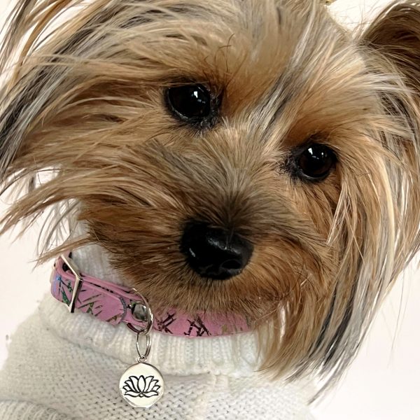 colgante flor de loto mascotas