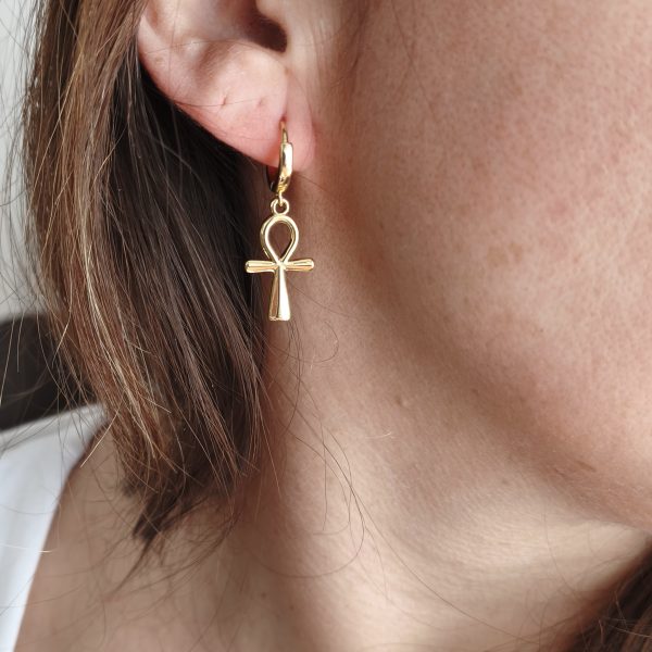 aros cruz de ankh